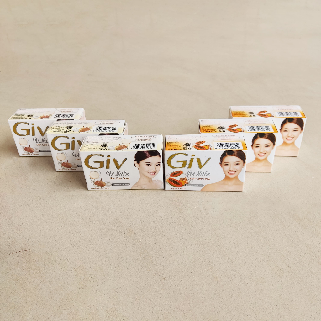 GIV White Skin Care Soap | Sabun Mandi Batang GIV