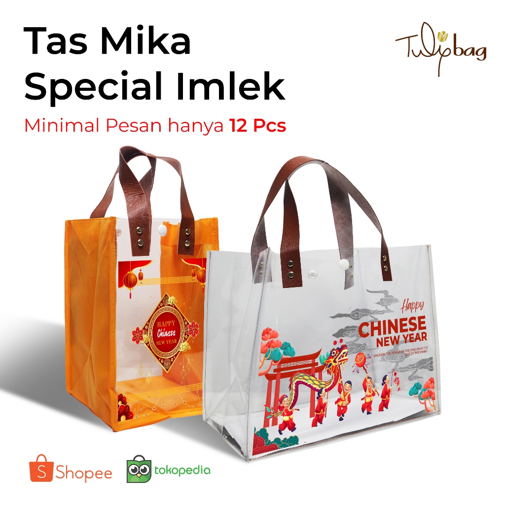 

Tulipbag - Tas Mika Imlek / Tas Hampers Imlek / Tas Bingkisan Imlek