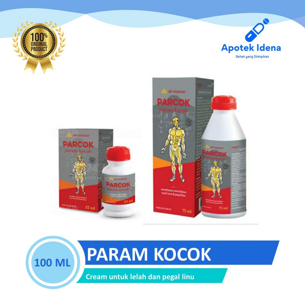 PARCOK PARAM KOCOK AIR MANCUR PAREM KOCOK - PARCOK MINYAK URUT/pegal linu/kaku otot/nyeri otot