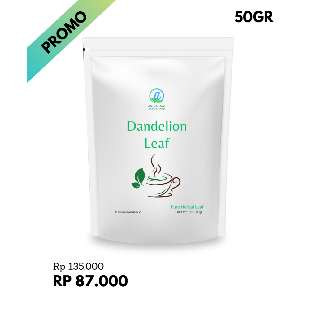 

Daun Dandelion Kering An-Nabawi Superfood Herbal