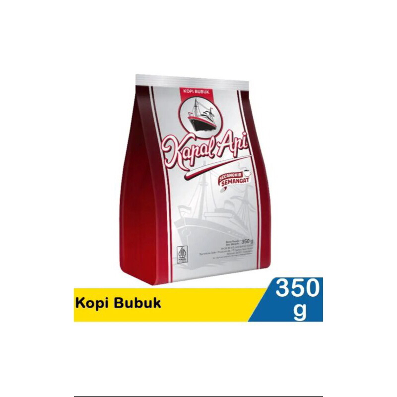 

kopi bubuk 350gr kapal api kemasan besar