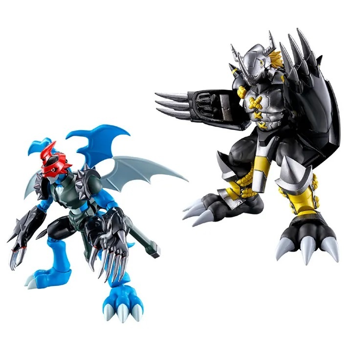 Bandai Shodo Digimon - Paildramon & Black Wargreymon