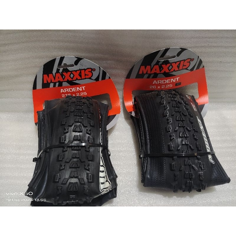 BAN LUAR SEPEDA MERK MAXXIS TIPE ARDENT UKURAN 26X2.25 dan 27.5X2.25 MODEL KEVLAR