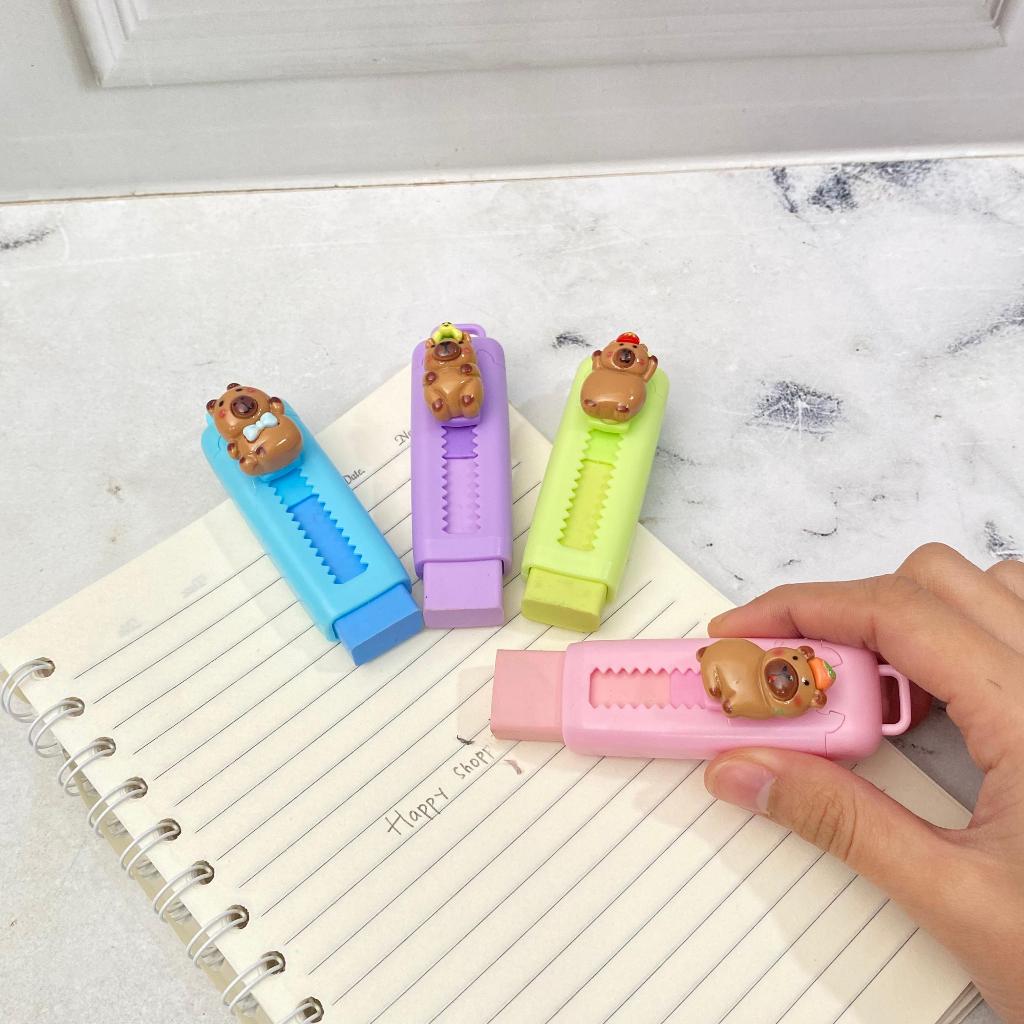 

ER-1695 Penghapusan Bentuk Cutter Motif Capybara Tersedia Banyak Varian Warna Dan Bentuk Capibara Harga Satuan Bisa Cod