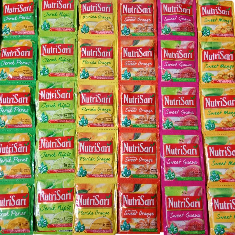 

Nutrisari 1renceng 10sachet all varian