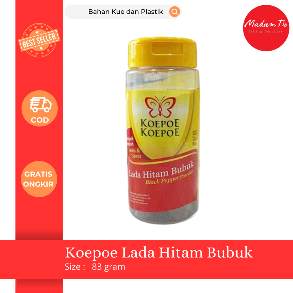 

Koepoe Lada Hitam Bubuk 83gr 1pcs