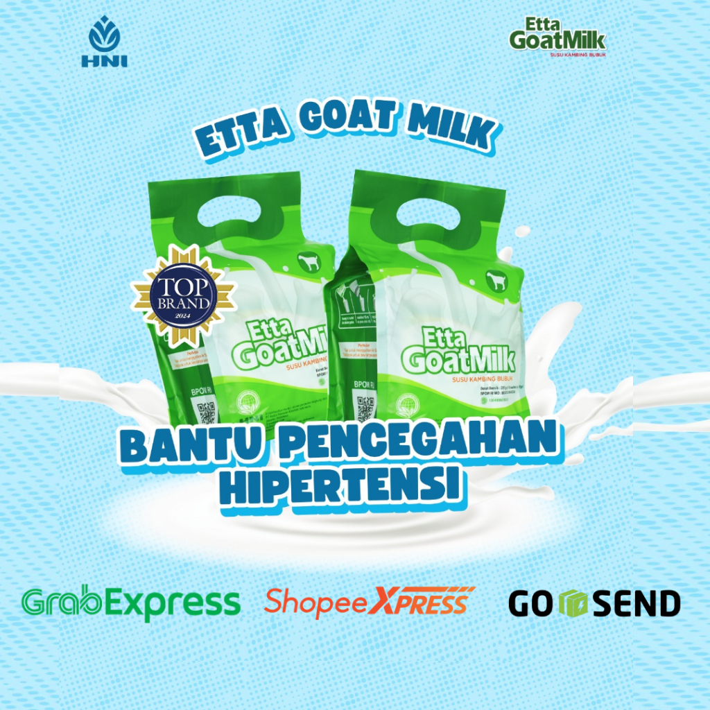 

Etta GoatMilk [ exp.2026 ] Susu Kambing Ettawa Original - Diabetes - Ibu Hamil - Ibu Menyusui - HNI