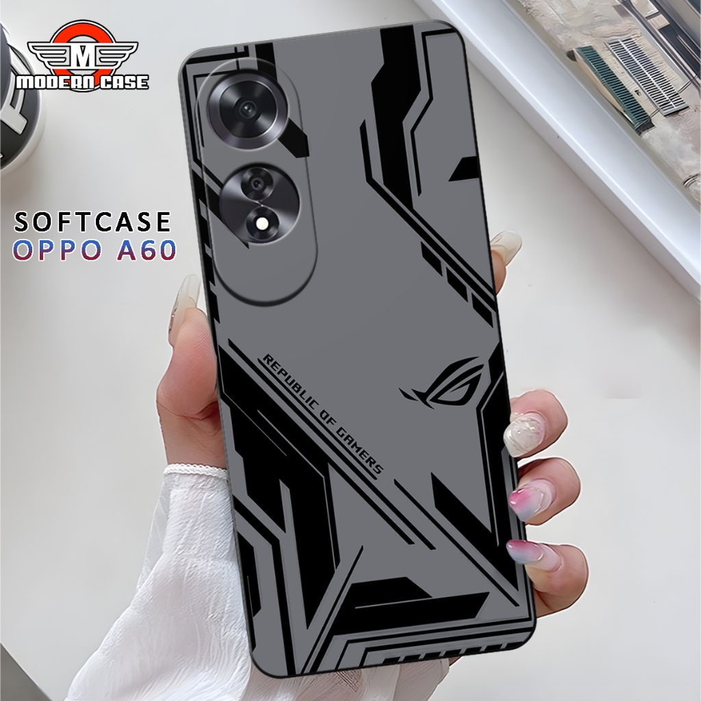 Softcase Silikon Untuk OPPO A60 New 2024 - Case Hp - Case Murah Berkualitas - Casing Hp Oppo - Softc