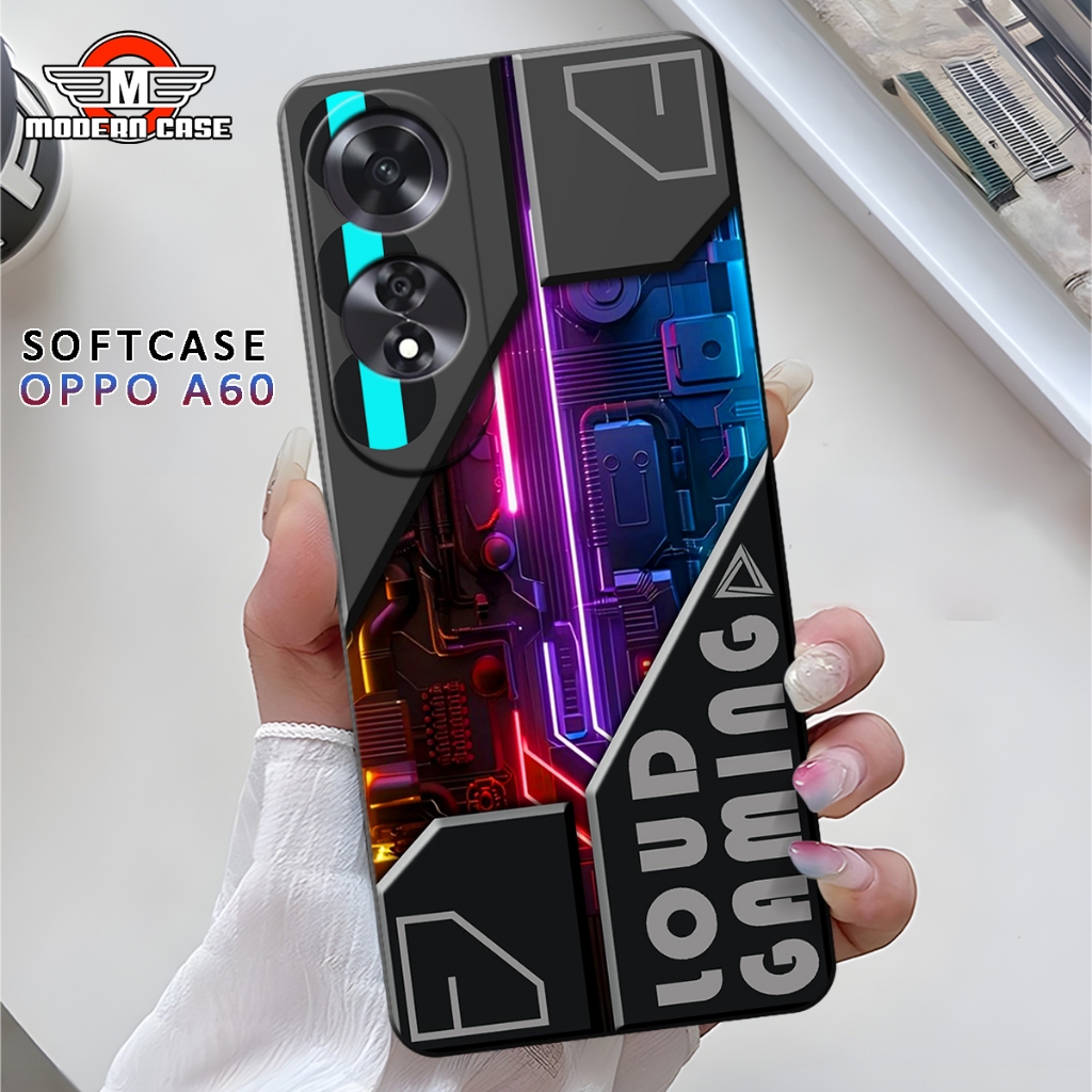 Softcase Silikon Untuk OPPO A60 New 2024 - Case Hp - Case Murah Berkualitas - Casing Hp Oppo - Softc