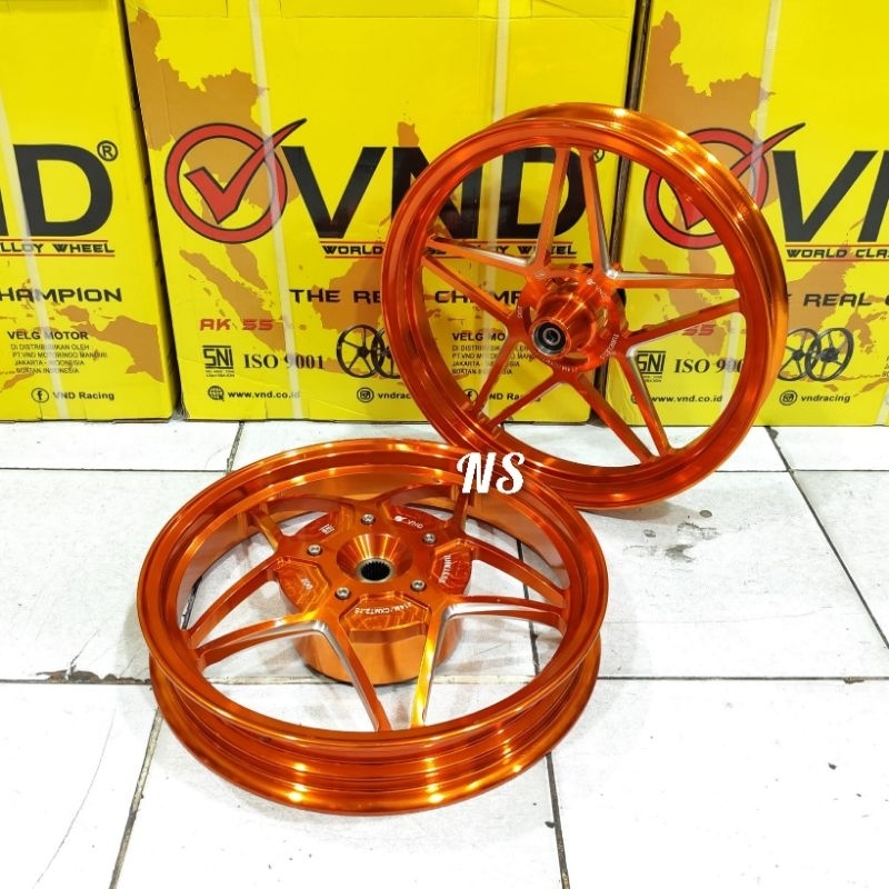 VELG VND ORIGINAL V SPEED PCX 160 CBS/ABS VELAK VND VSPEED  HONDA PCX 160 ABS/CBS RING 14