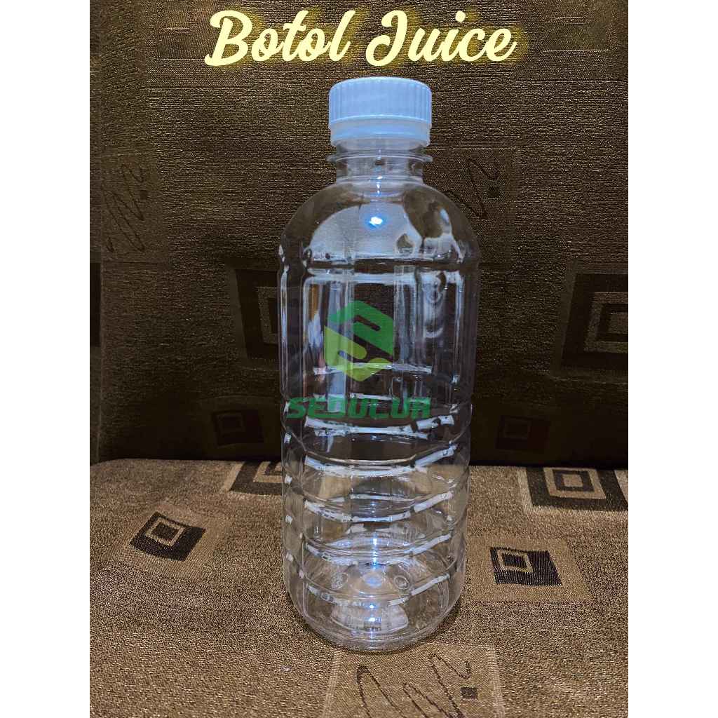 BOTOL JUS VOLUME 500 ML (PLASTIK)