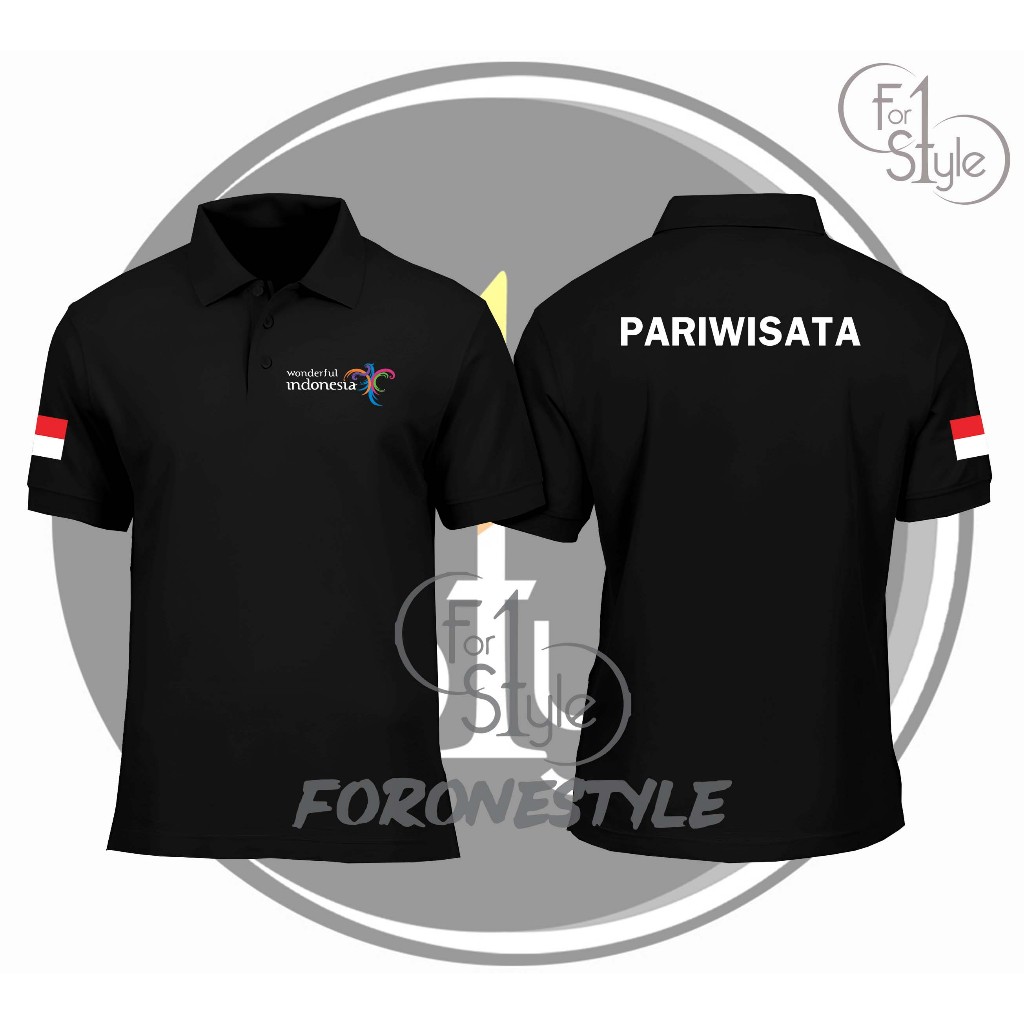 POLOSHIRT PARIWISATA WONDERFUL INDONESIA - POLO PARIWISATA WONDERFUL INDONESAI