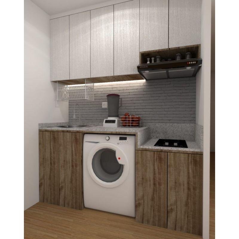 kitchen set japandi