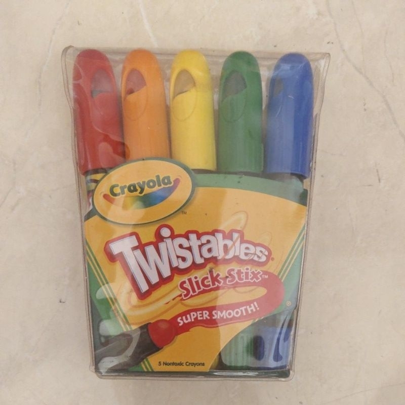 

Twistable slick stix big 5 crayons super smooth