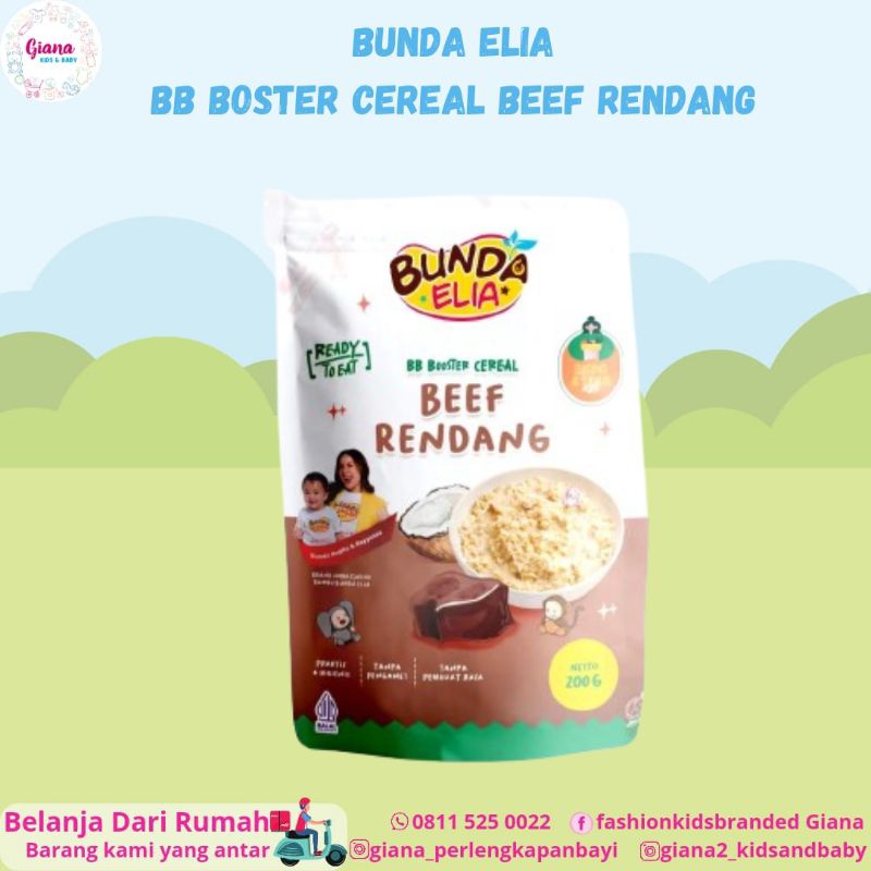 

Bunda Elia - BB Booster Cereal Beef Rendang