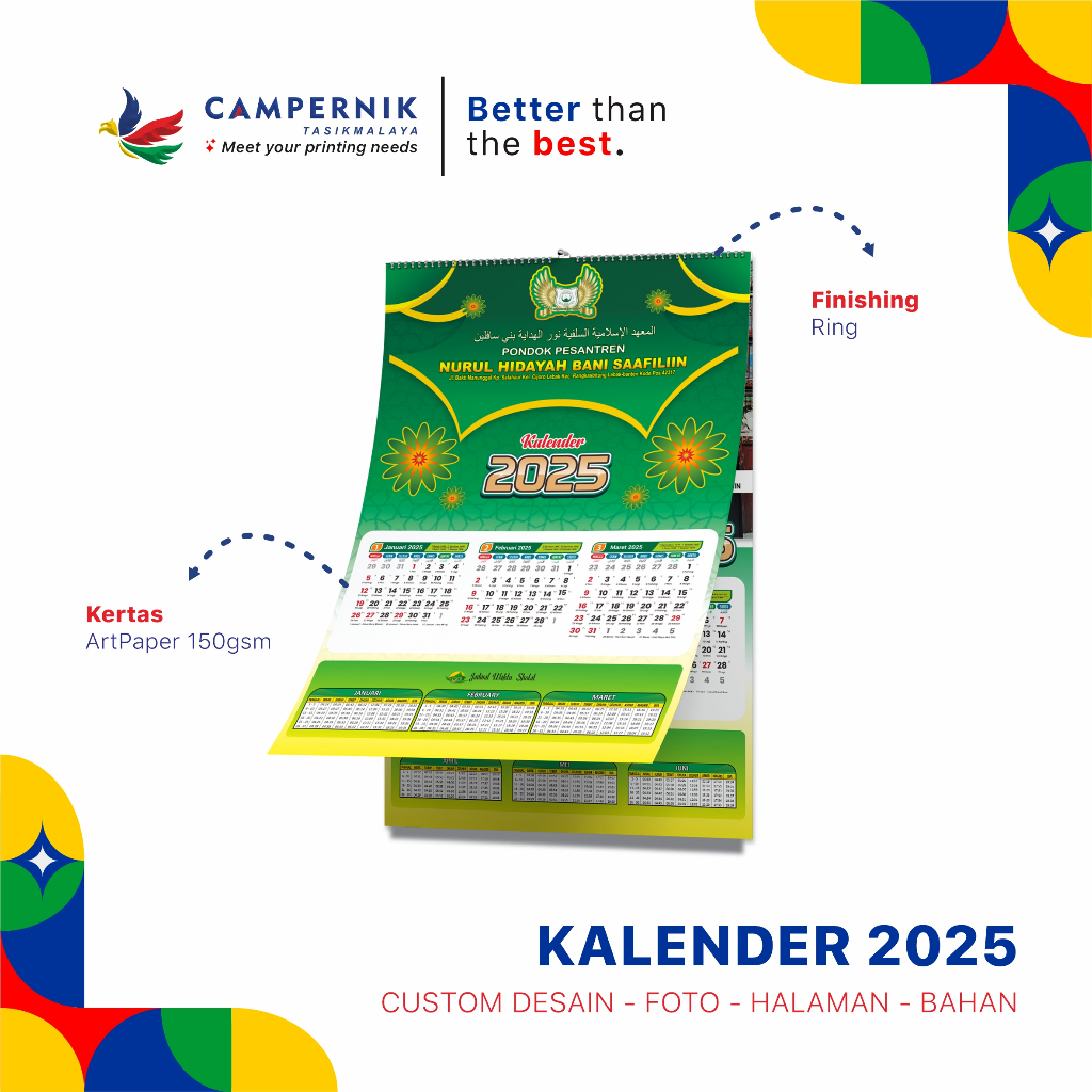 

KALENDER 2025 CUSTOM MURAH KALENDER DINDING