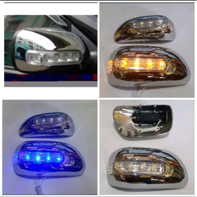 Cover spion lampu mobil Avanza 2004 2005 2006 2007 2008 2009 2010 2011 Chrome