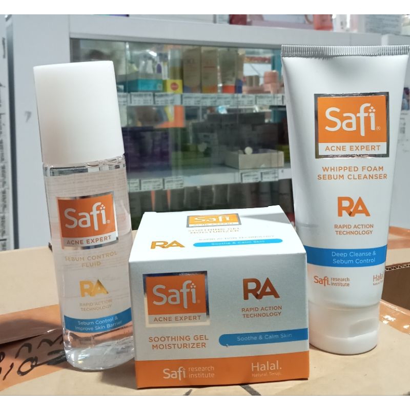Safi Acne Expert (Paket Kulit Berjerawat dan Bekas Jerawat)