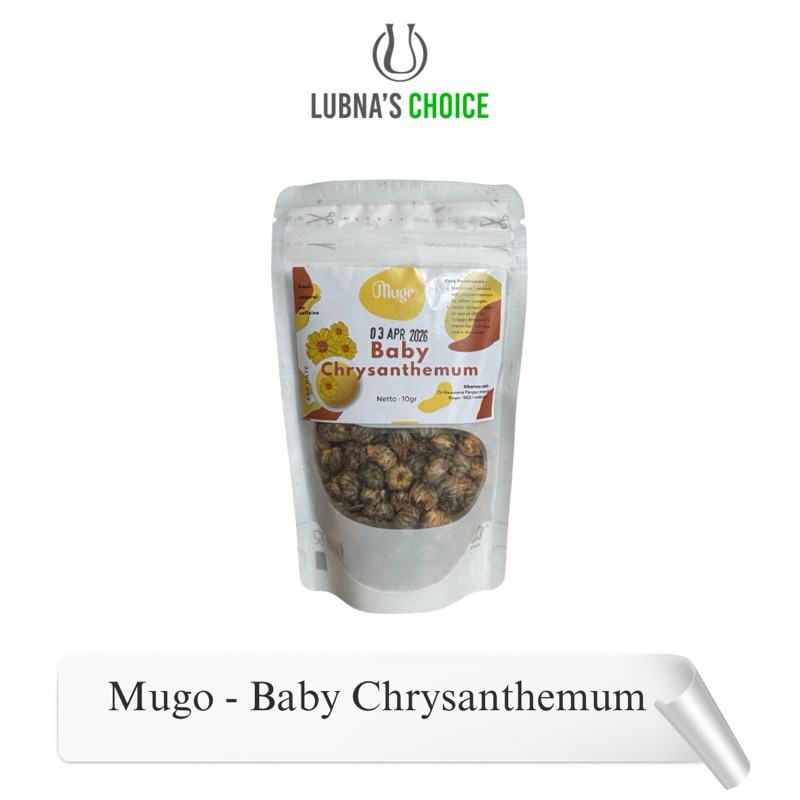 

Mugo - Teh bunga krisantemum - baby Chrysanthemum Tea 15gr