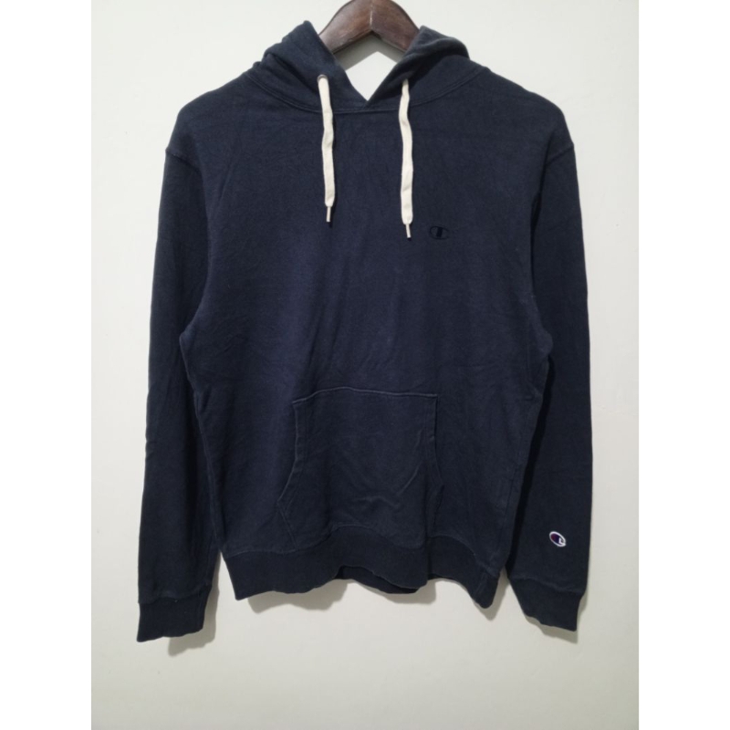 Champion Hoodie navy big logo