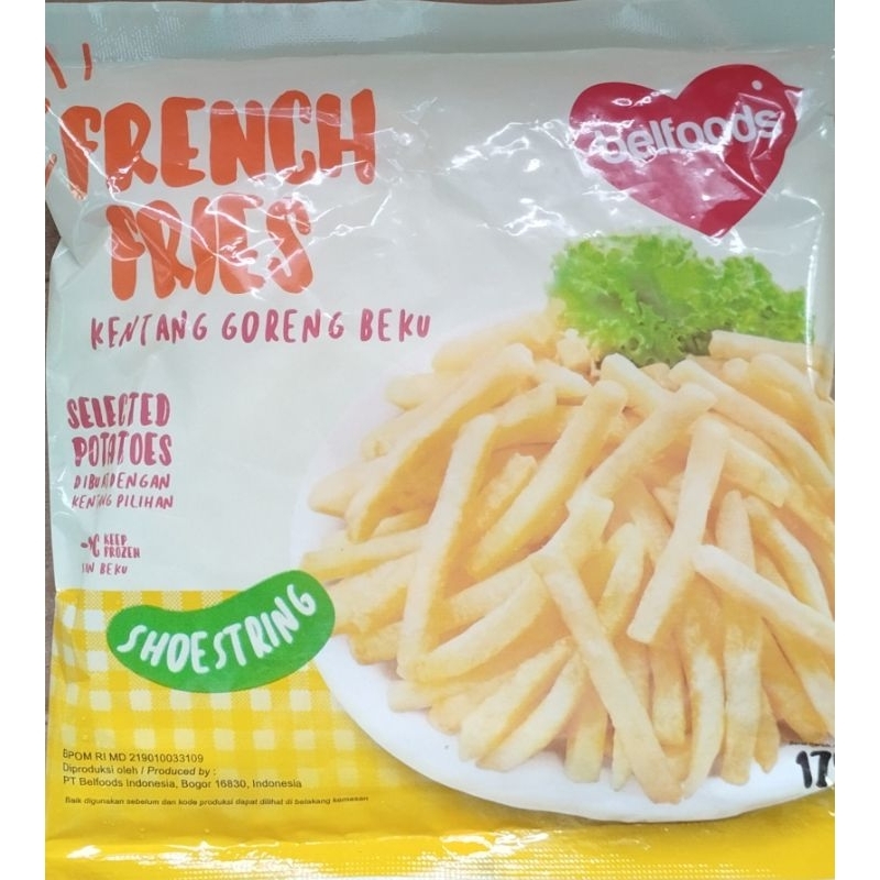 

Belfood frenchfries shoestring 175gr