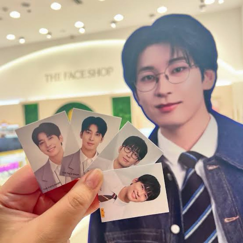 THE FACE SHOP X WONWOO ID PHOTO CARD LIMITED EDITION