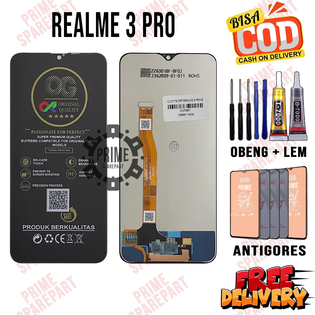 Lcd REALME 3 PRO Original Oem Lcd Touchscreen REALME 3 PRO Fullset
