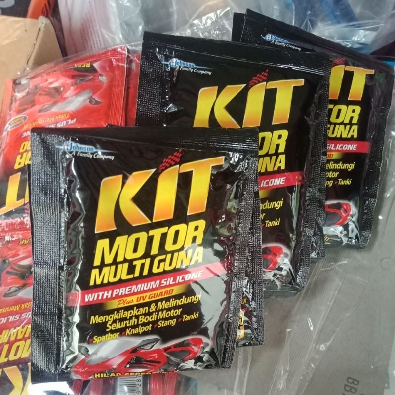 Kit Motor Multiguna Pengkilap Poles Cair Sachet 25 ml / Kit Poles Pengkilap