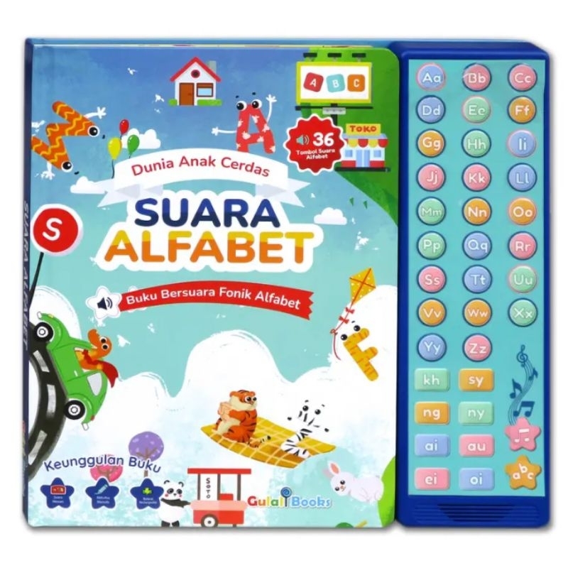 Suara ALFABET Sound Book (Buku Bersuara Fonik Alfabet)