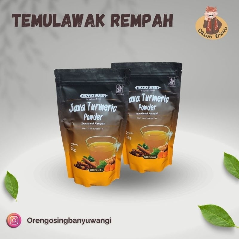 

ORENG OSING | Kayarasa Temulawak Rempah 200gram