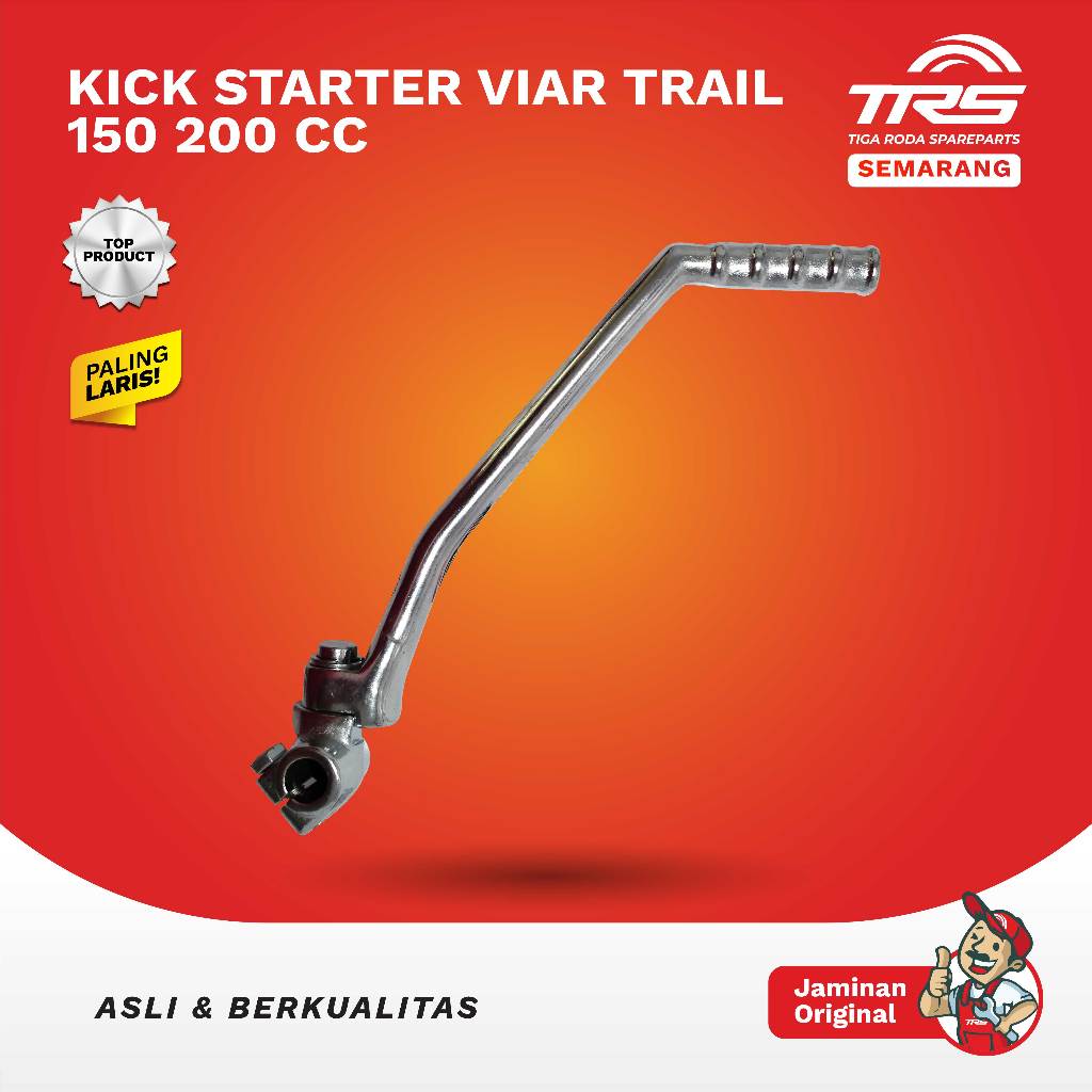 TRS Kick Starter Motor Viar Cross X 150SE 200GT 200SE Viar Trail Original TRS SEMARANG
