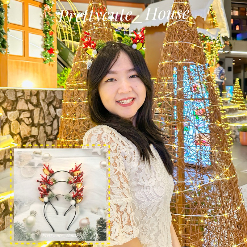 BANDO TANDUK RUSA GLOW IN THE DARK / BANDO NATAL LED / BANDO RUSA PREMIUM QUALITY