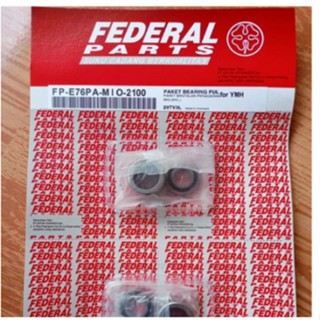 BEARING PULLY SET FEDERAL MIO / MIO J / FINO / XRIDE FP-E76PA-MIO-2100 ORIGINAL FEDERAL