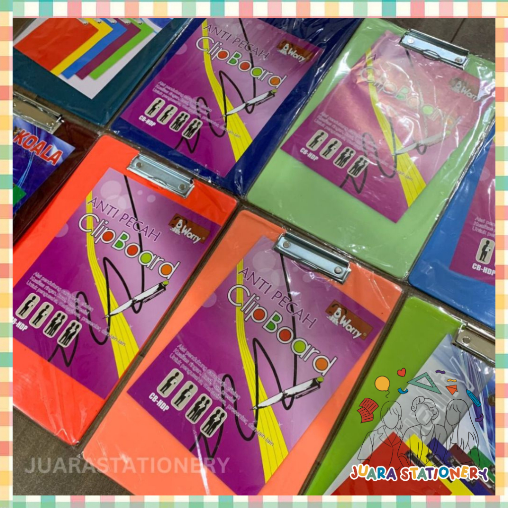 

JUARASTATIONERY Papan Jalan / Papan Dada Polos - Papan Jalan Doff Papan Jalan Murah Papan Ujian