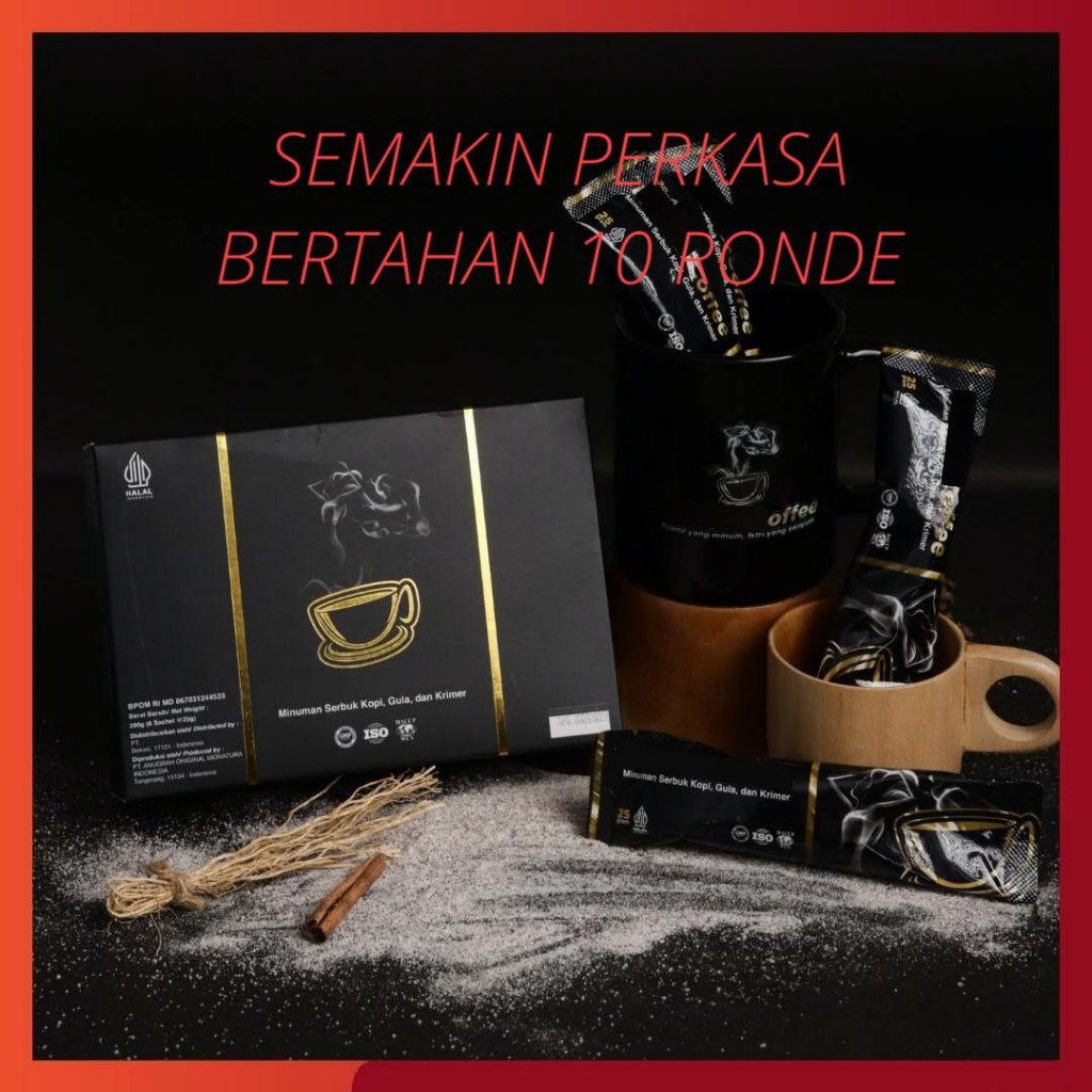 

Kopiku Mocerr Original | 1 Box Isi 8 Sachet Aman Penambah Stamina Pria Kuat Perkasa Di Ranjang