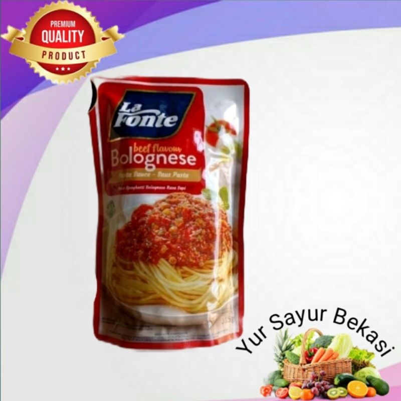 

La Fonte Bumbu Saus Bolognese 315gr.