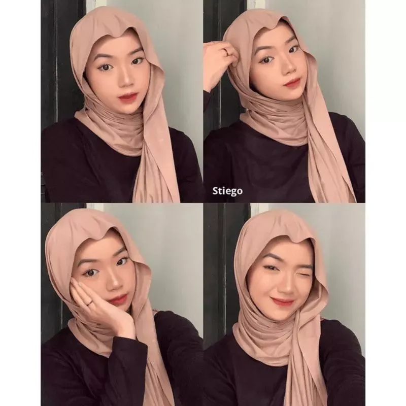 PASHMINA KAOS JERSEY PREMIUM/ PASMINA KAOS JERSEY