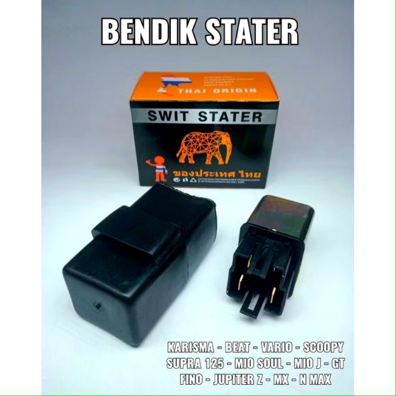 BENDIK SWITCH STATER HONDA KARISMA SUPRA X 125 BEAT VARIO SCOOPY JUPITER Z MX MIO NMAX SUPRA 125 / R