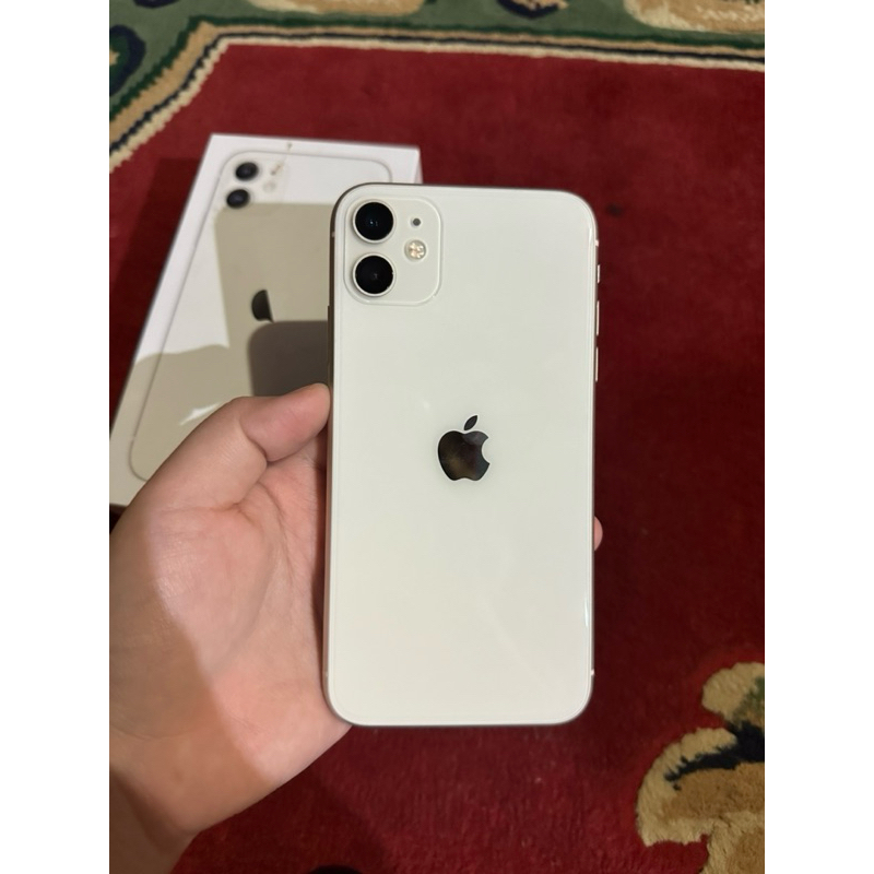 [SECOND WIFI ONLY] IPHONE 11 WHITE 128GB