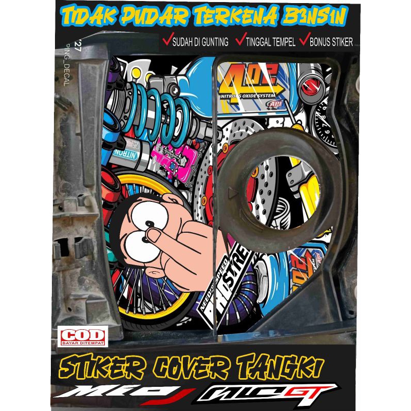 STIKER TANGKI MIO J MIO GT