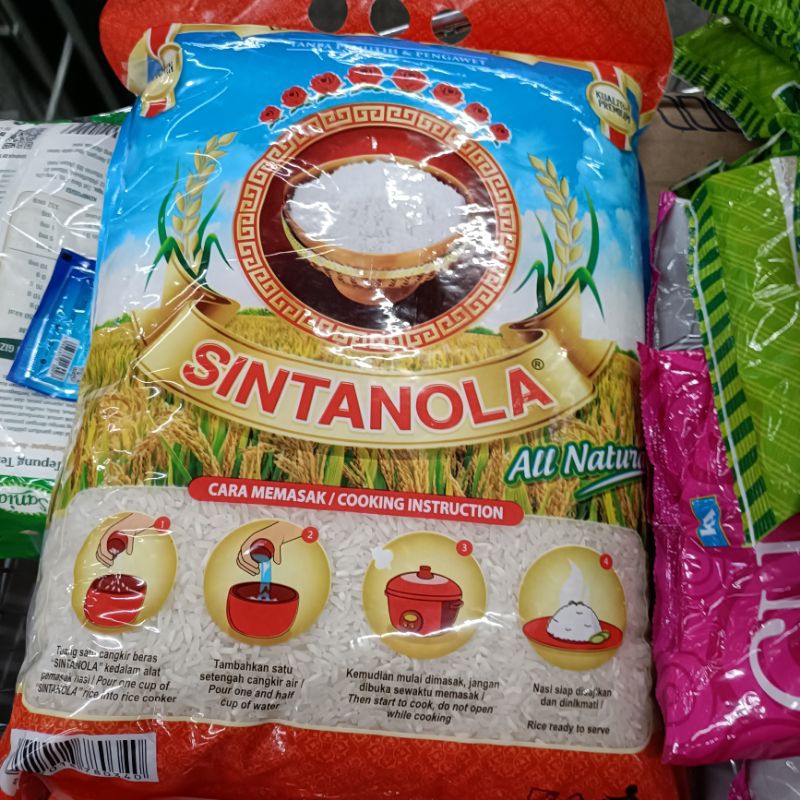 

beras sintanola kemasan 5 kg