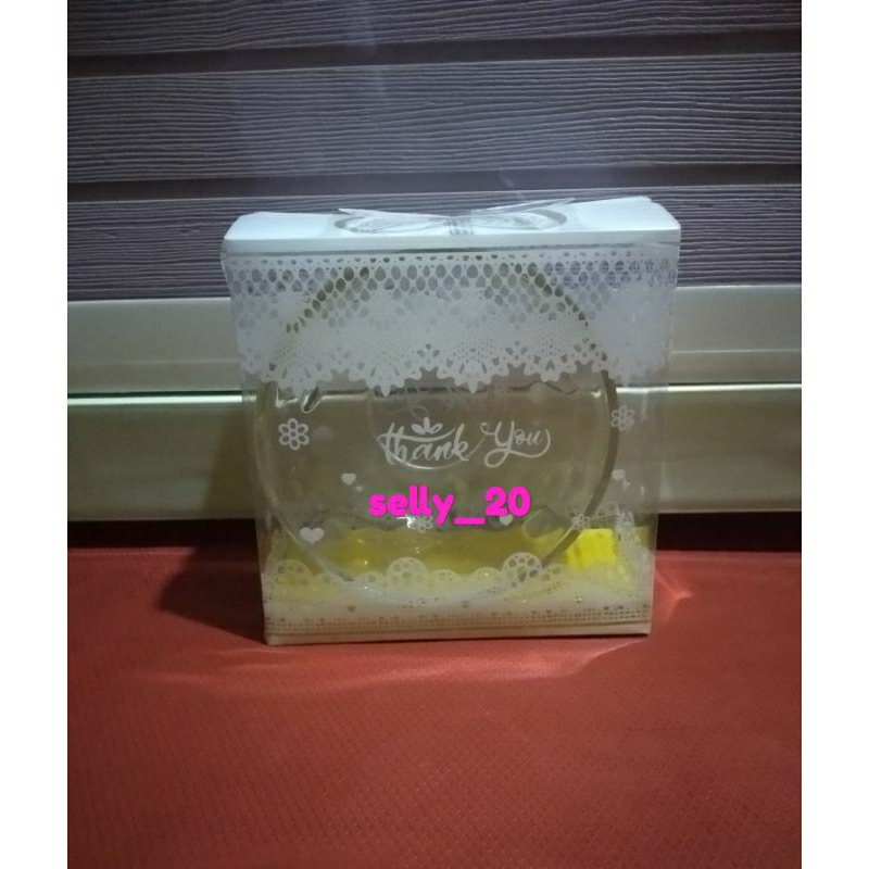 

Mika souvenir mangkok bola setengah+alas+tali