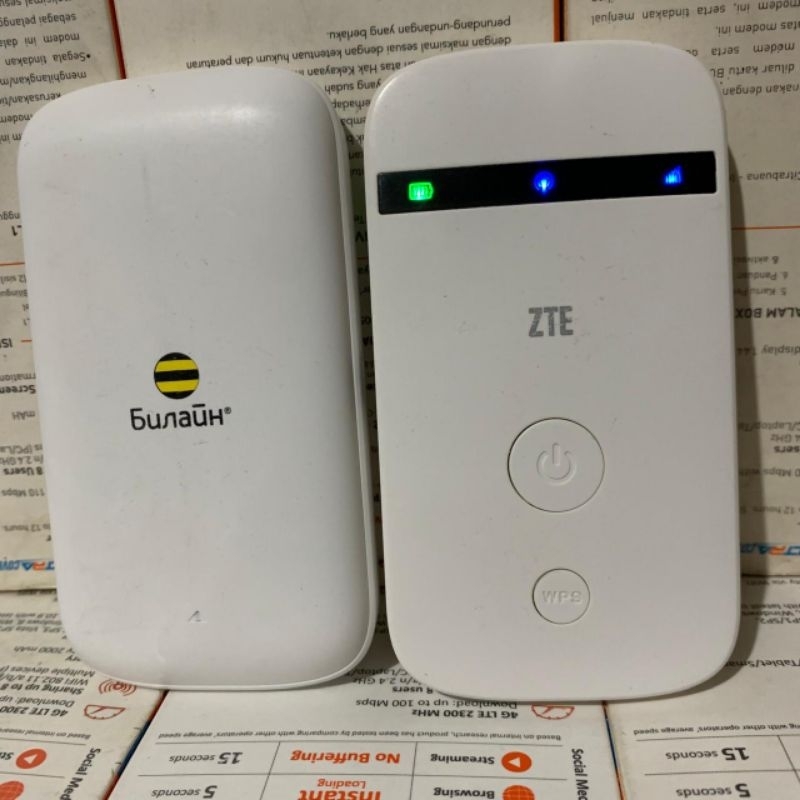 Modem Wifi MF90 ZTE Mifi MF90 Plus+ Belline Unlock Alloprator 4G LTE Bisa B3'1800Mhz