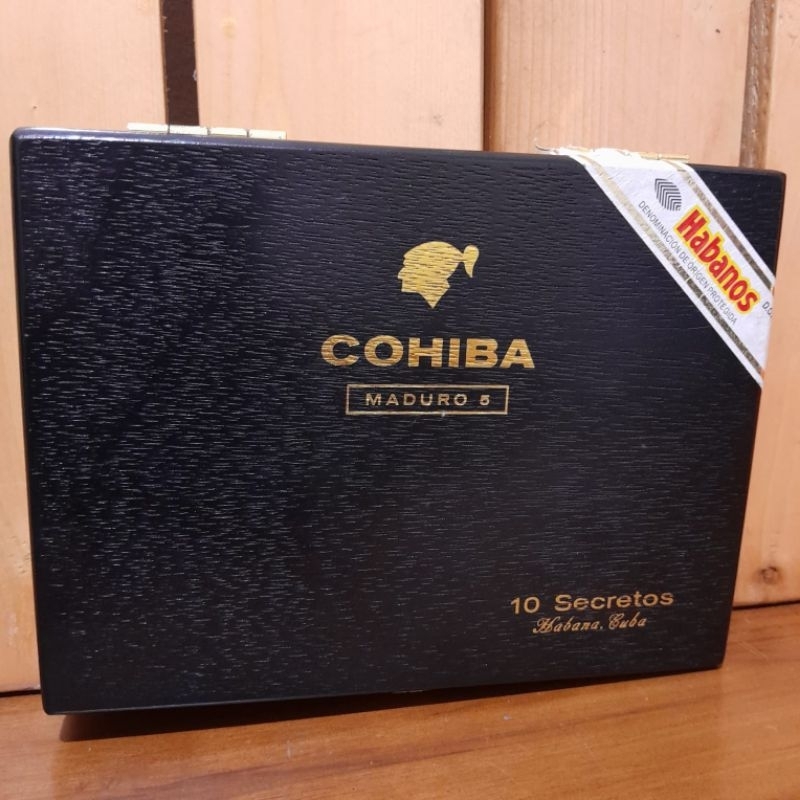 KOTAK BOX C1GAR C3RUTU AUTHENTIC ORIGINAL COHIBA MADURO 5