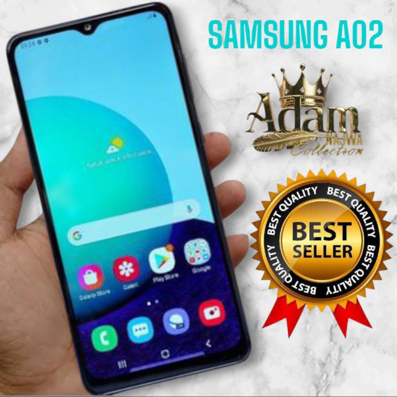 SAMSUNG GALAXY A02 RAM 3GB/32 ANDROID SAMSUNG 4G LTE SECOND TERMURAH BERKUALITAS TINGGI SIAP PAKAI