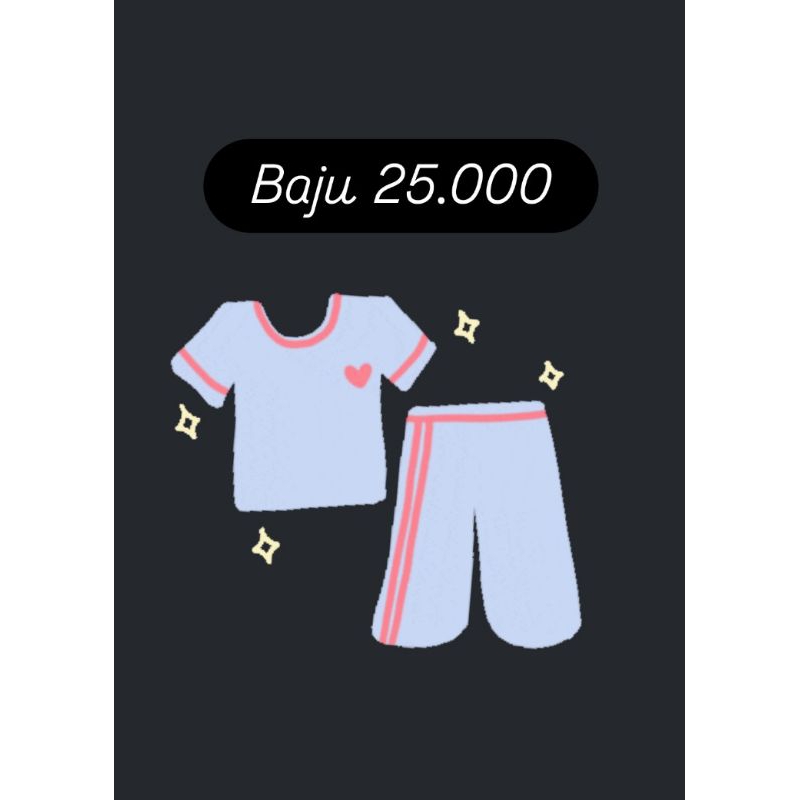 Baju 25ribuan