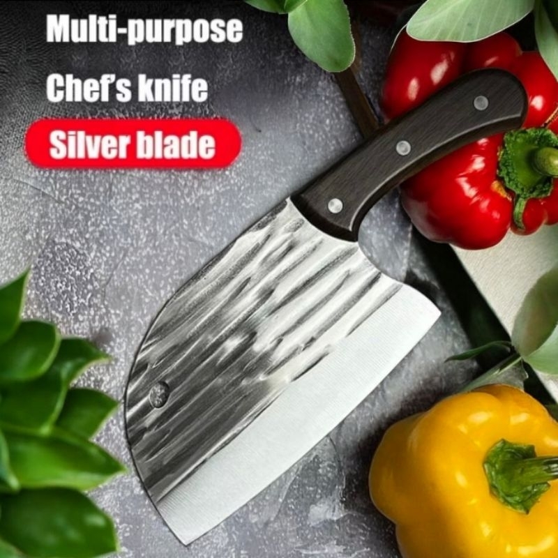 PISAU POTONG DAGING JUMBO | PISAU KOKI JEPANG_STAINLESS