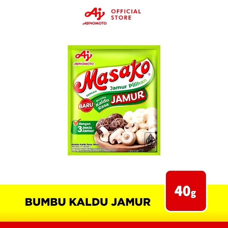 

Masako Kaldu Jamur 40Gr