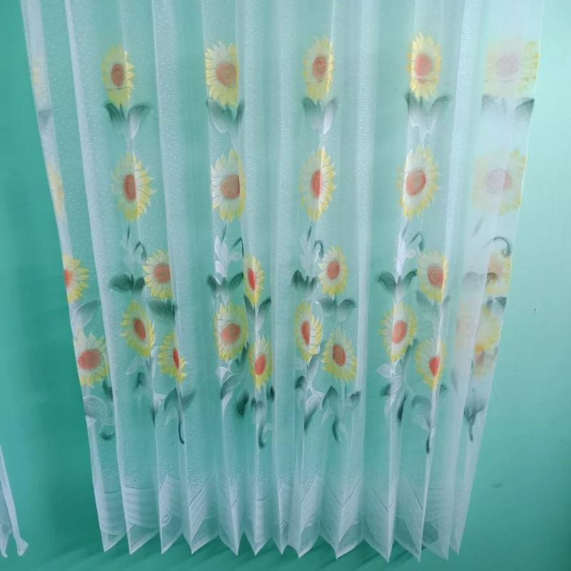 Vitrase gorden Daleman gorden vitrase tulip/matahari /Vitrase L 150cm x T 200cm