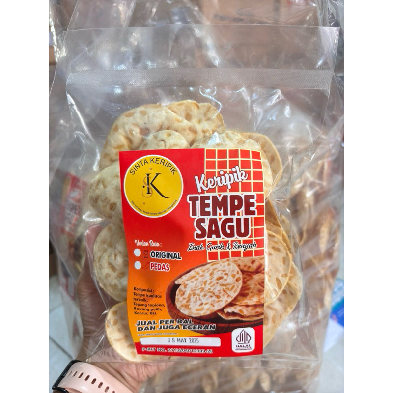 

Keripik Tempe Sagu Sinta Keripik Enak Gurih & Renyah
